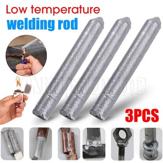 Set 3 Thanh Hàn Sắt Nhôm Đồng / Đồng Nhiệt Độ Thấp / Ống Nước Chống Rò Rỉ Sửa Chữa Lỗ Hàn