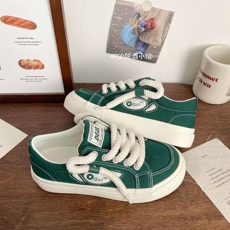 Giày Thể Thao Vải canvas Màu Đen Phong Cách Mỹ 2023 Cho Nữ