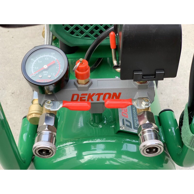 Máy nén khí Dekton Dk 3930 2hp 30L êm nạp hơi cực nhanh 55s đầy bình ko dầu 2022 new 100% trùm sĩ máy móc