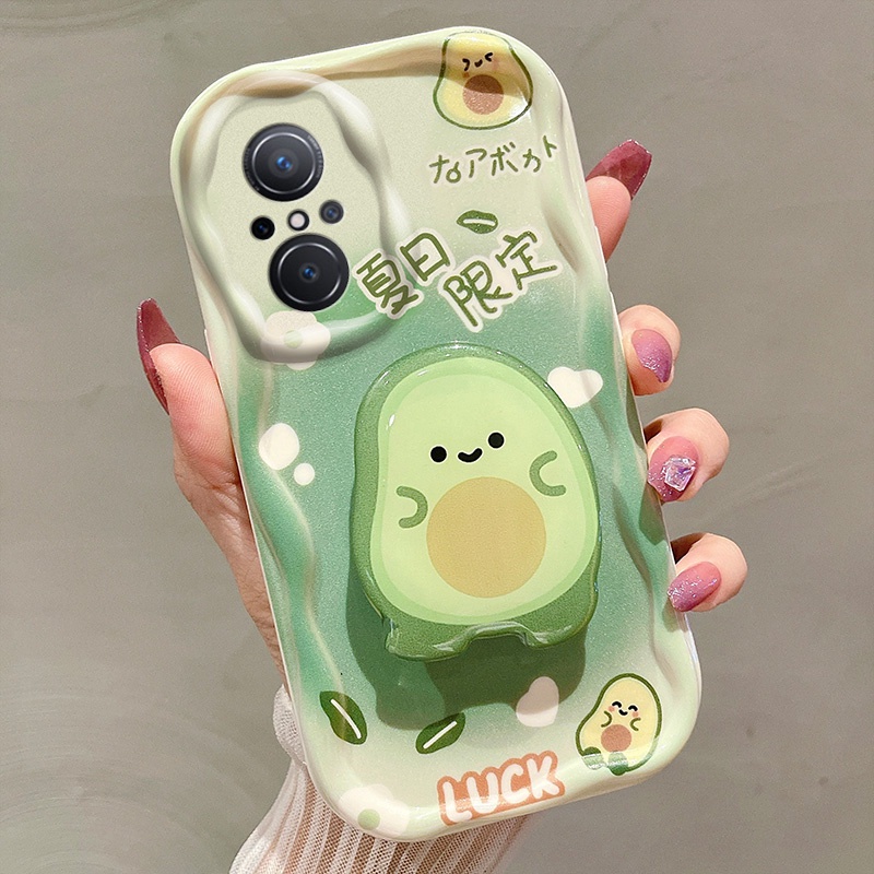 Bao Da Điện Thoại Hình Trái Bơ Cho xiaomi redmi k30 5g 4g k30 pro k40 pro 5g k50 pro k50 ultra k60 pro mi 12t poco f3 poco x3 gt Ốp