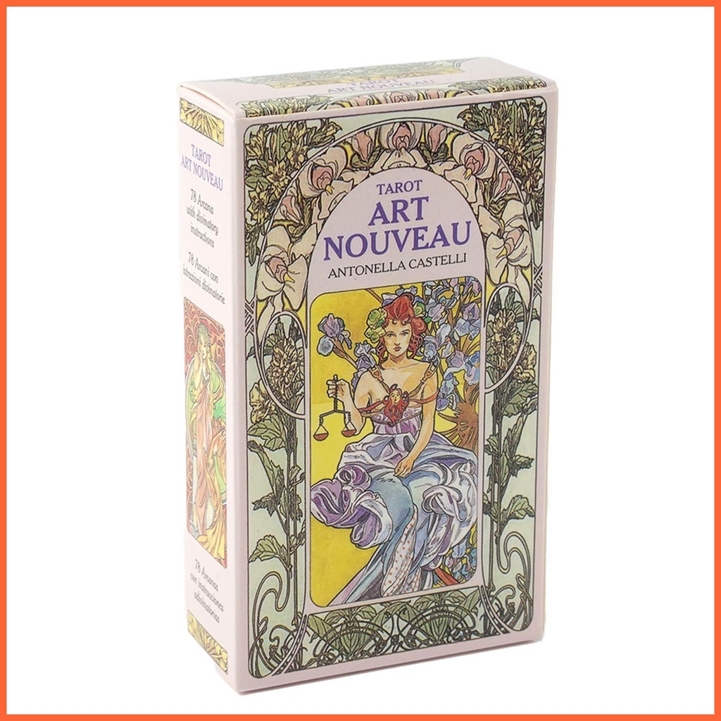 Bộ bài tarot art nouveau tarot phiên bản tiếng anh bộ bài tarot cho người mới bắt đầu chuyên gia bói bài bộ bài chunvn