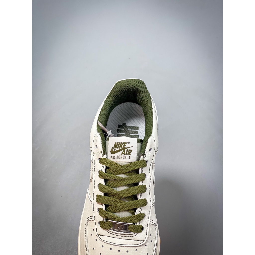 Undefeated x nk air force 1 low beige white green casual shoes un1315-600 36-45
