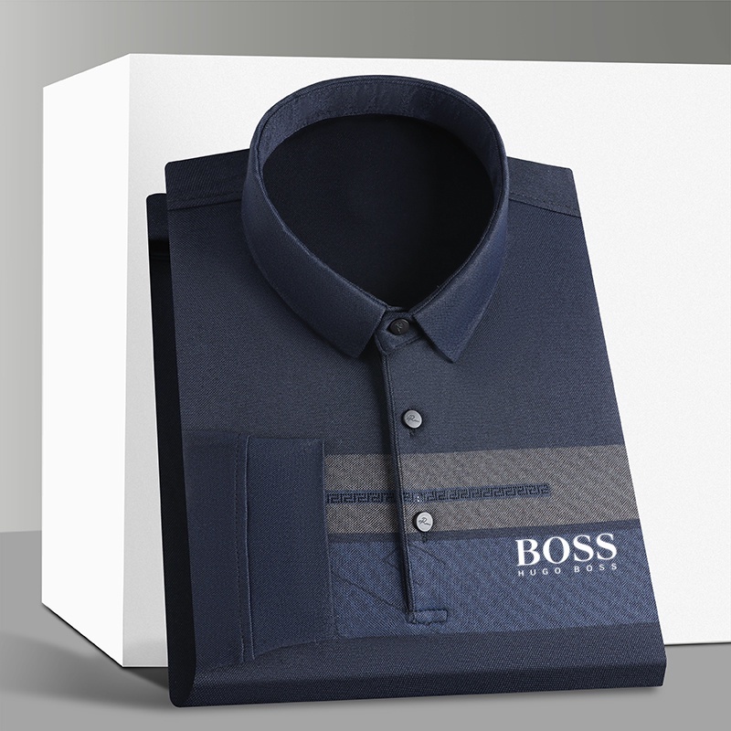 Áo polo Dài Tay Thiết Kế Mới Thoải Mái Năng Động Thời Trang Mùa Xuân Thu Dành Cho Nam