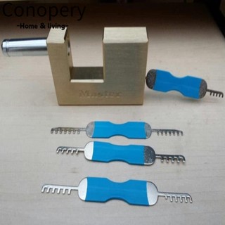 7 Móc tháo chìa khóa hỏng CONOPERY trong suốt thực tế cho ổ khóa có chìa