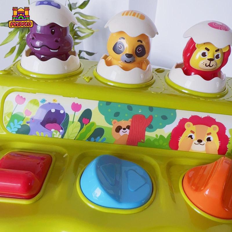 Predolo búa đồ chơi đếm phản xạ ẩn và tìm kiếm đào tạo quà tặng sinh nhật cho trẻ em