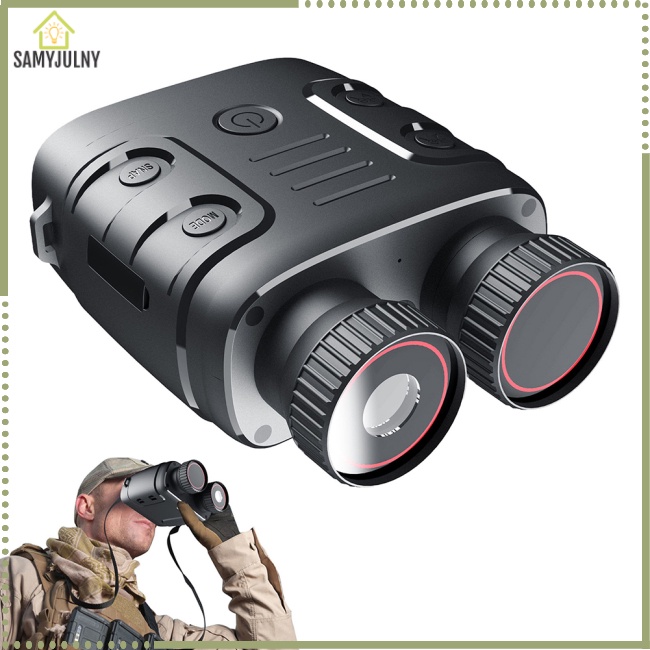 Sam night vision goggles ống nhòm hồng ngoại màn hình lcd 2,4 inch với zoom kỹ thuật số 5x kính nhìn đêm 1080p