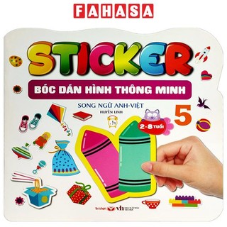Sách sticker - bóc dán hình thông minh - song ngữ anh-việt - tập 5