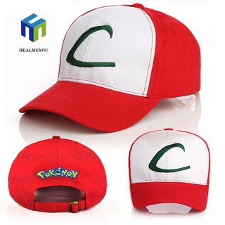 Mũ lưỡi trai HEALMEYOU họa tiết Pokemon phong cách Hàn Quốc thời trang