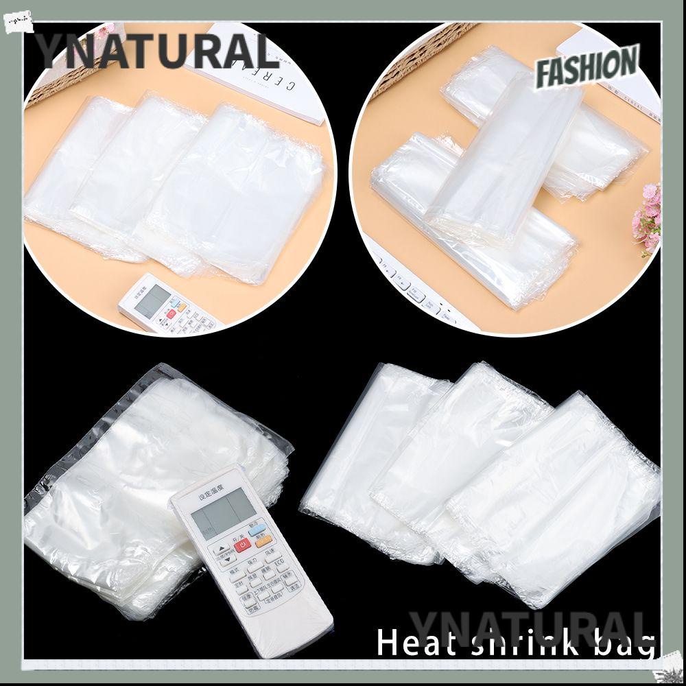 YNATURAL 100pcs New Heat Shrink Film Bag Anti-dust Case Protector Packaging Bag Air Conditioner POF Film Cover Household Remote Control