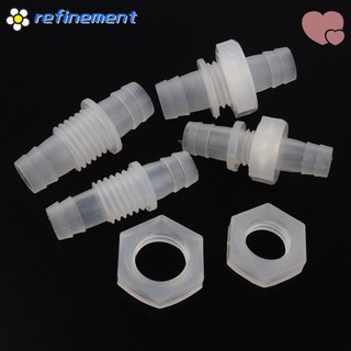 REFINEMENT Bộ 5 Đầu Nối Thẳng M6 ~ M10 Cho Ống Bơm Khí Bể Cá