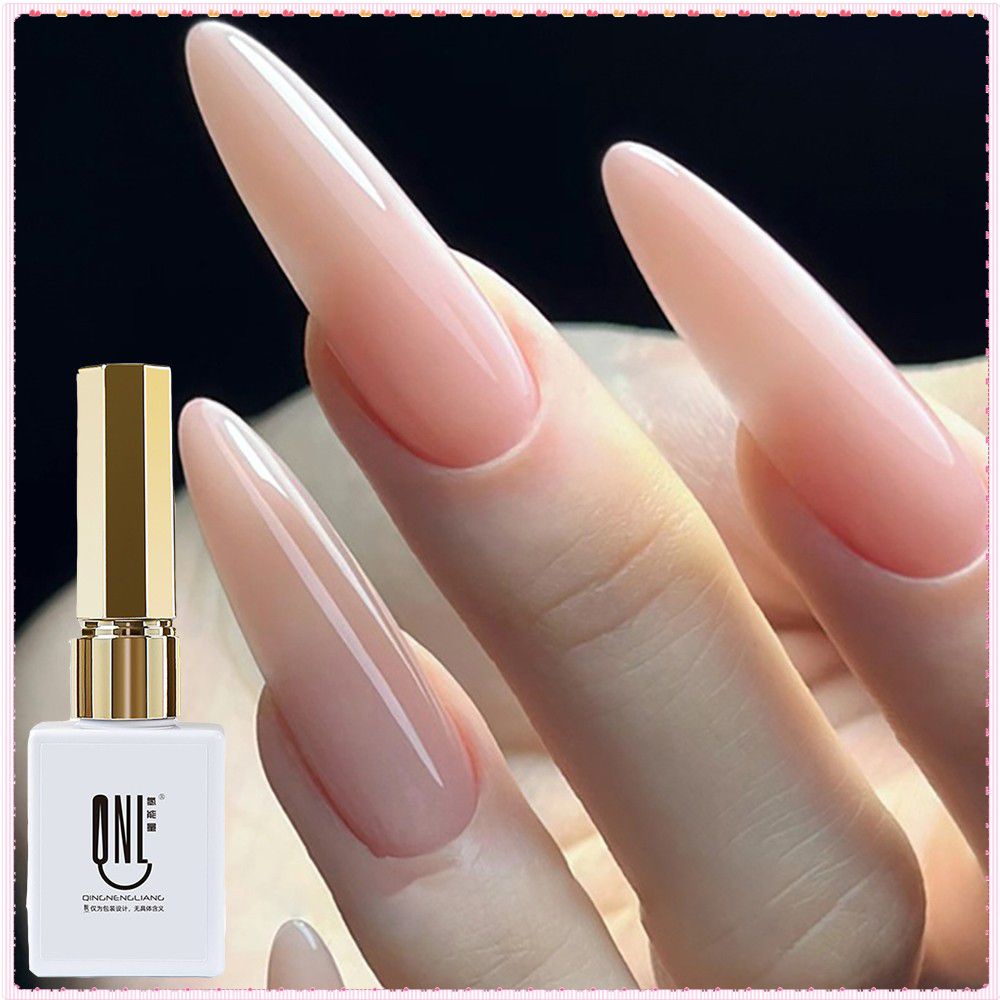 Qnl Summer Ice Trong Suốt Nude Pink Series Gel Sơn Móng Tay Màu Nude Sáng Đóng Hộp Liệu Pháp Quang Học Keo Dán Móng Nghệ Thuật Cho Cửa Hàng Làm Móng 9G 4 Màu TOGO