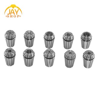 10 cái er20 bộ collet lò xo chính xác dụng cụ tiện phay cnc er20 spring collet chuck