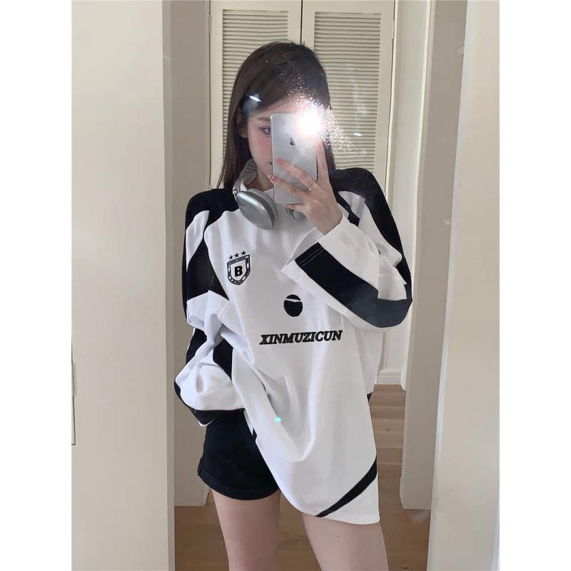 SOERVIMY Áo Khoác Nữ America Vintage Dáng Lửng Ulzzang Style áo hoodie 2023NEW ins Beautiful Stylish Thời trang A28J15N 36Z230909