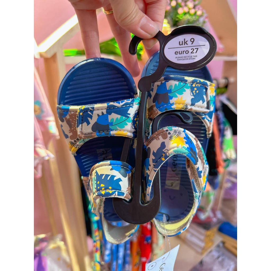 Dép Sandal khủng long bé trai Geo Uk - săn sale