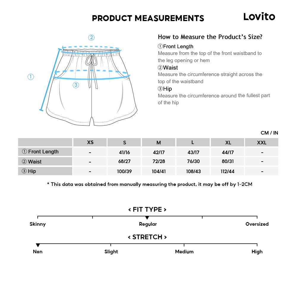 Quần short Lovito lưng cao khóa zip phối nút màu trơn thường ngày cho nữ LNA08003 (màu cà phê)