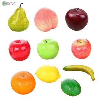⭐24H SHIPING ⭐Variety Artificial Fruit Fake Fruit Plastic Lifelike Simulation Table Home Decor
