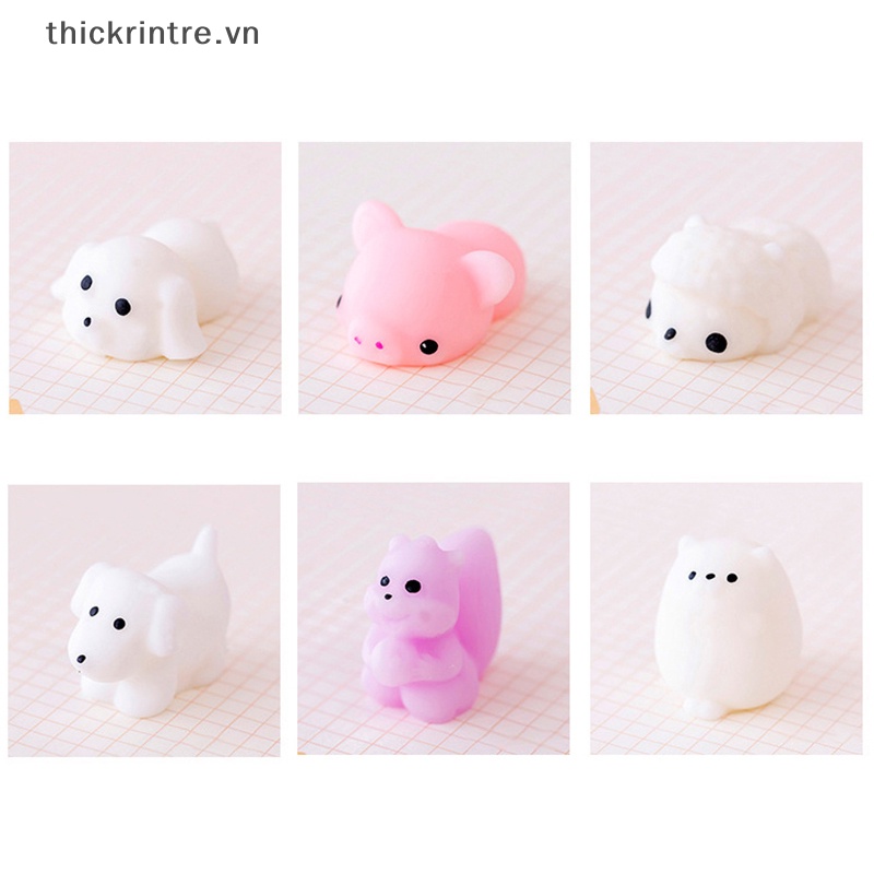 Thi kawaii animal soft mochi fidget toys anti-stress relief sensory toys for adults vn