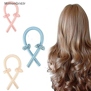 Mlg thanh uốn tóc không cần nhiệt băng đô cuộn tóc lụa uốn tóc ruy băng lụa uốn tóc jr