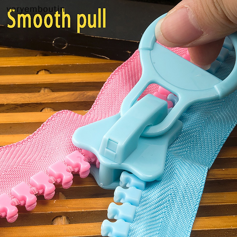 Trong 25cm màu dây kéo nhựa cực lớn không có khóa vô tận khóa kéo túi bút chì trang trí zip may mặc túi không thể ngăn cản khóa kéo n