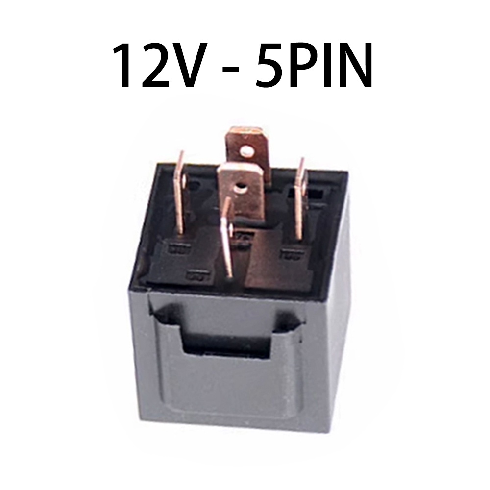 RIRIHI Rơ Le Khởi Động Đa Năng 4 pin 5 pin 12v 24v 80a Cho Xe Hơi