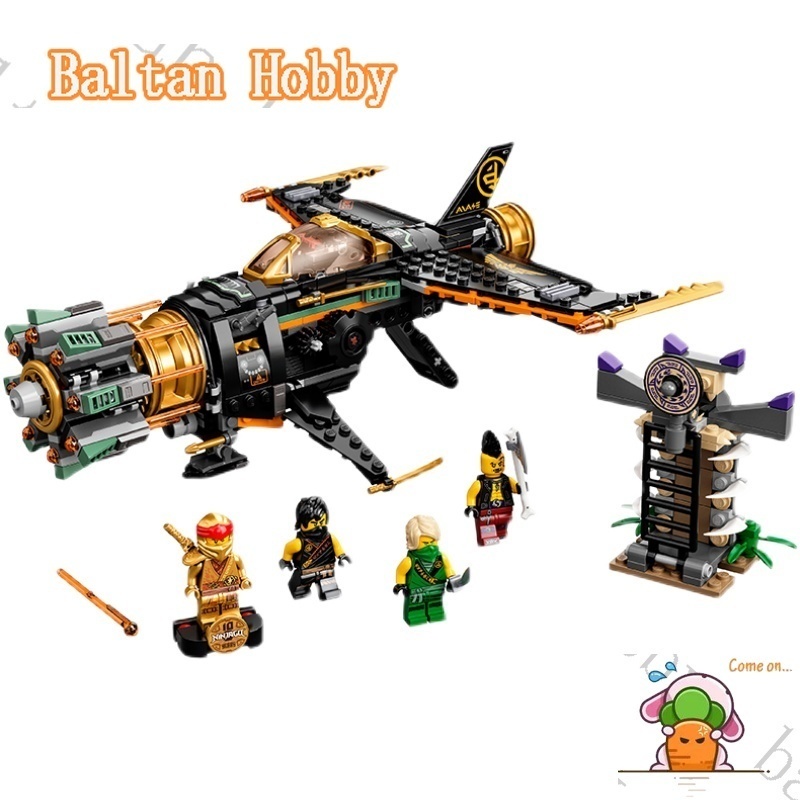 Baltan toy bh1 tương thích với ninjago 71736 boulder blaster 85039 building blocks toy en5