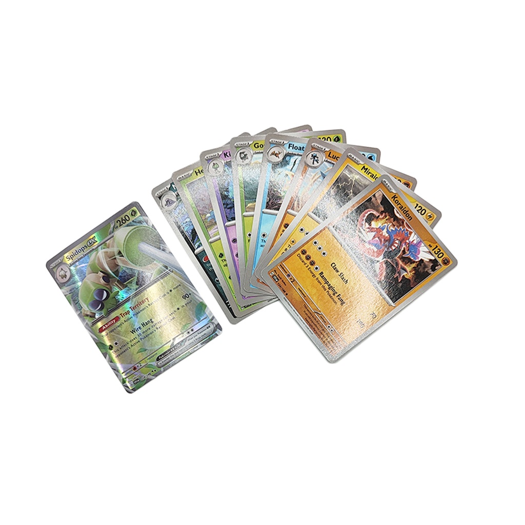 324 cái thẻ pokemon tiếng anh scarlet violet trading game card series booster box collections đồ chơi cho trẻ em