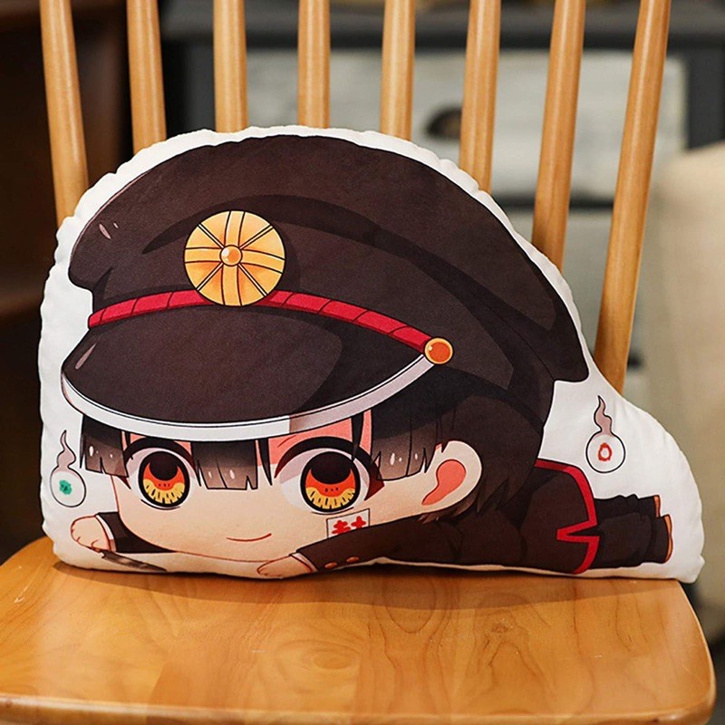 gấu bông hanako kun /gối ôm hanako jibaku shounen hanako -kun in 2 mặt ảnh