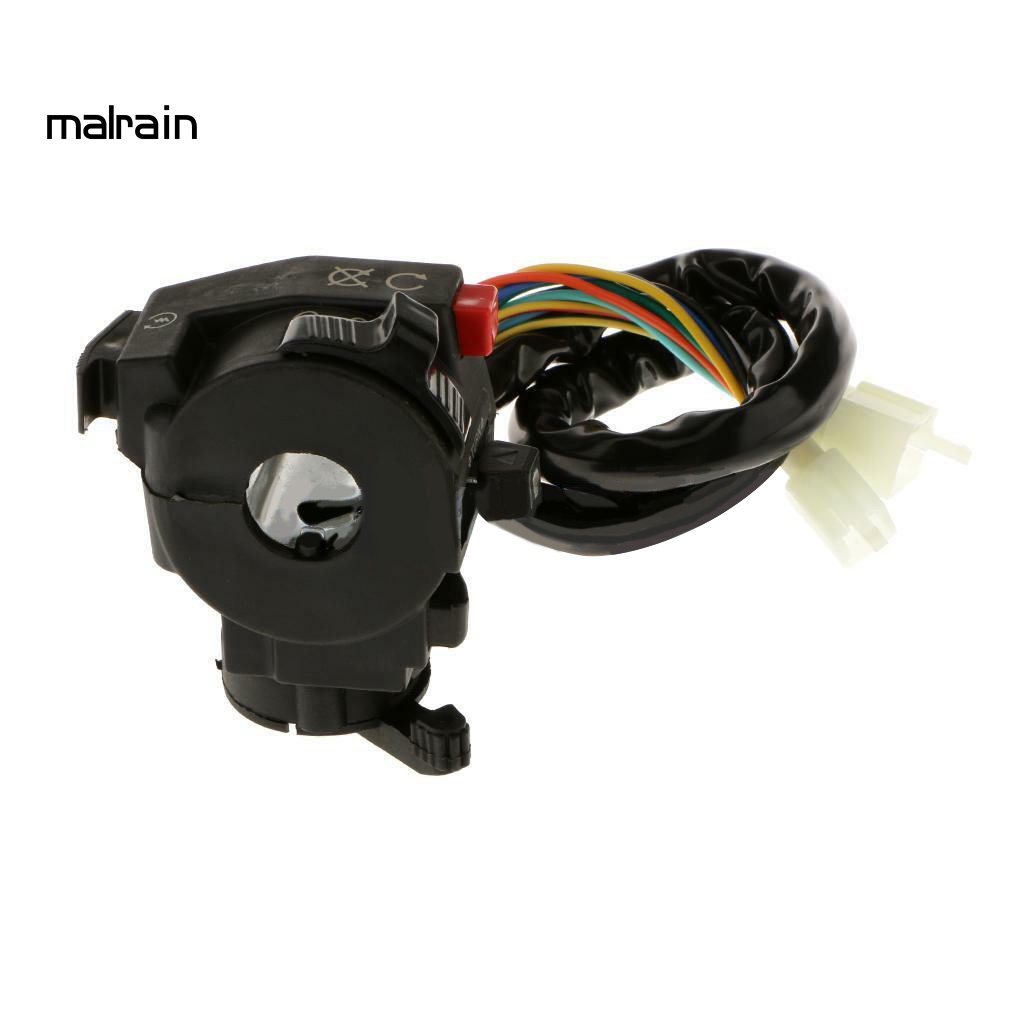 Bộ Công Tắc Khởi Động Còi / Đèn Pha Kèm Phụ Kiện Dành Cho Xe Mô Tô 100cc-250cc ATV