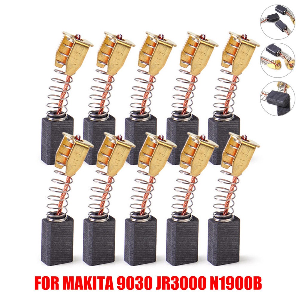 Set 10 Chổi Than Thay Thế CB9 CB10 CB50 CB51 CB60 Cho Makita 9030 JR3000 N1900B