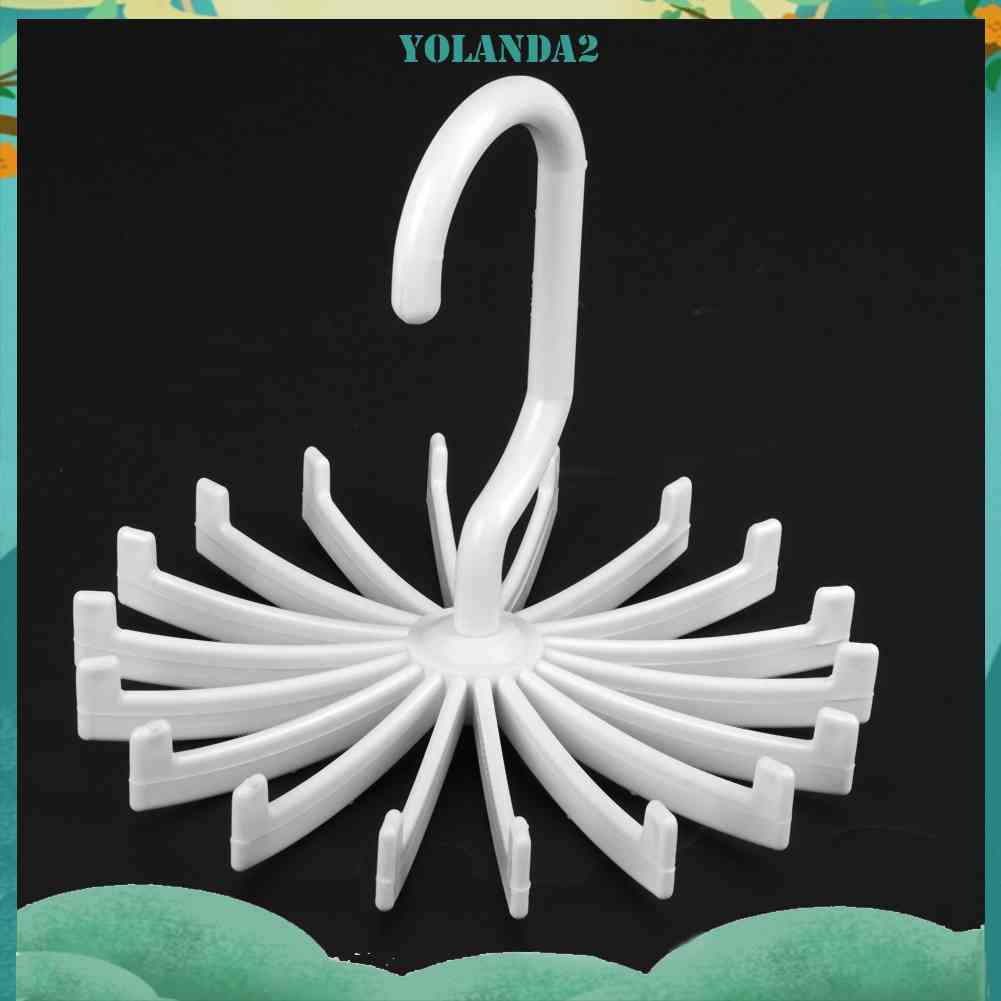 Giá Đỡ 18 Móc Treo Khăn Choàng, Thắt Lưng Tiện Lợi