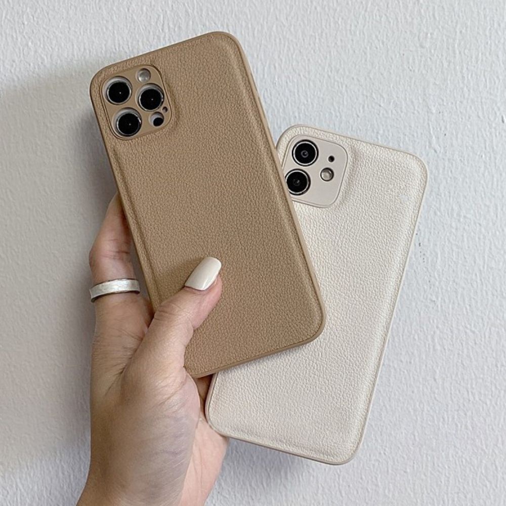 Ốp Điện Thoại Da TPU Mềm Chống Sốc Chống Mồ Hôi Cho IPhone 14 13 12 11 Pro Max X XR 8 7 Plus