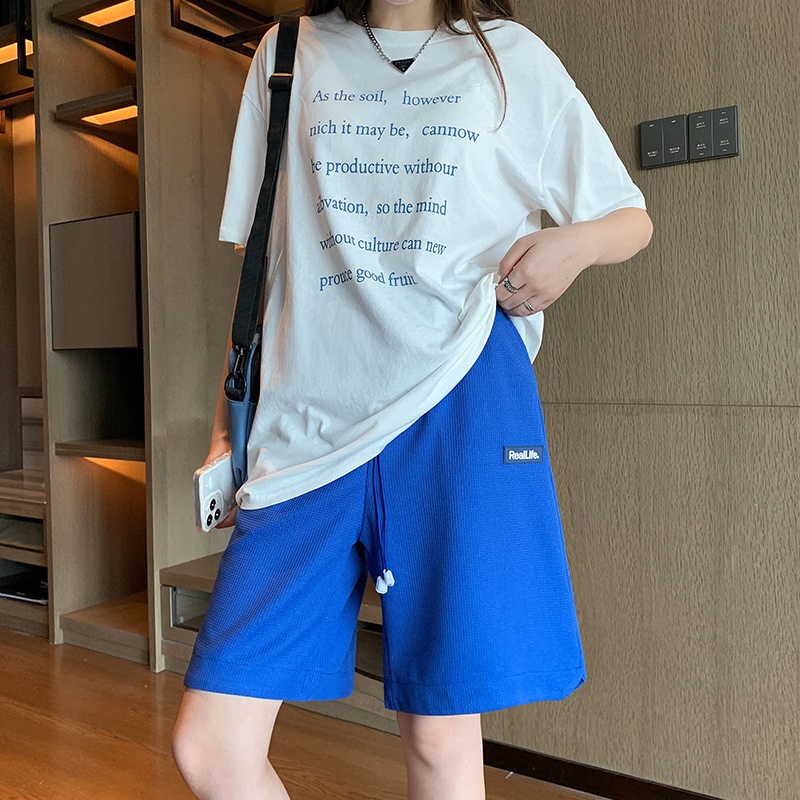 NRVP Quần Short Thể Thao Dáng Rộng Phong Cách Thời Trang Hàn Quốc