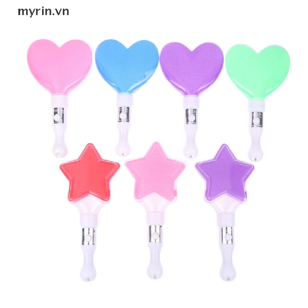 Gậy Phát Sáng Đèn LED Hình Ngôi Sao / Trái Tim Xinh Xắn