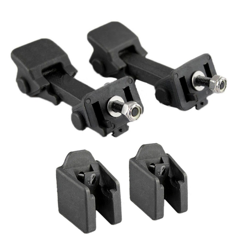 1 cặp Chốt &amp; Giá đỡ mui trước 55395653Af 55395652Ac cho Jeep Wrangler JK 2007-2018