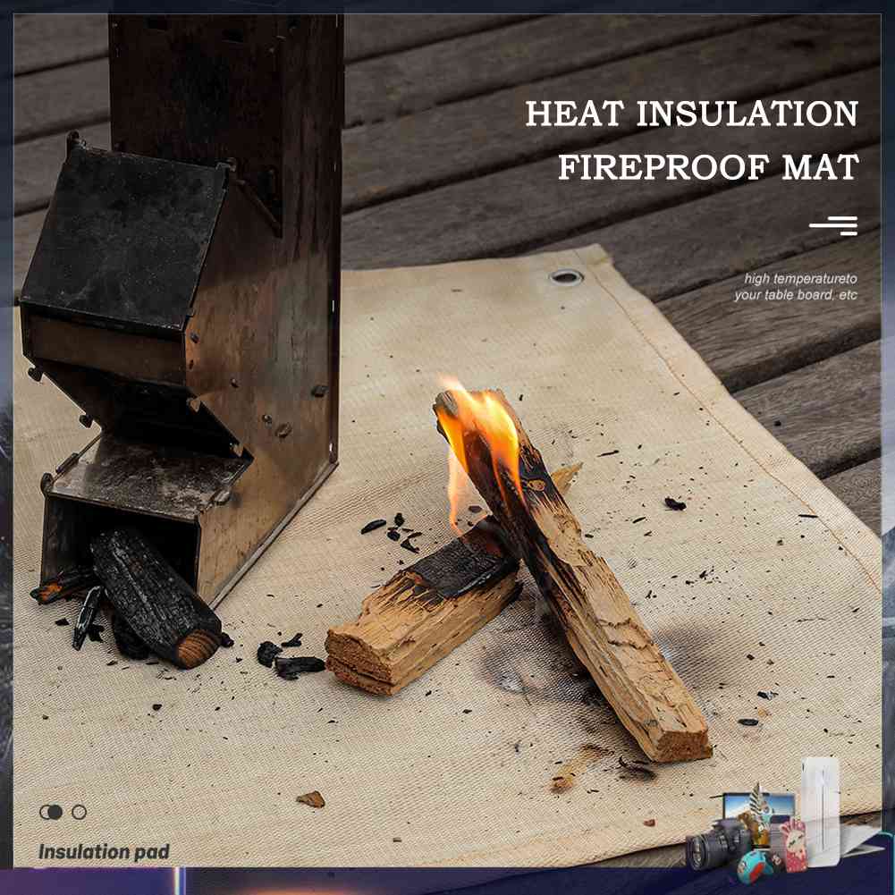 Thảm Sợi Thủy Tinh Lót Sàn Chống Cháy Tiện Dụng Cho Sân Vườn