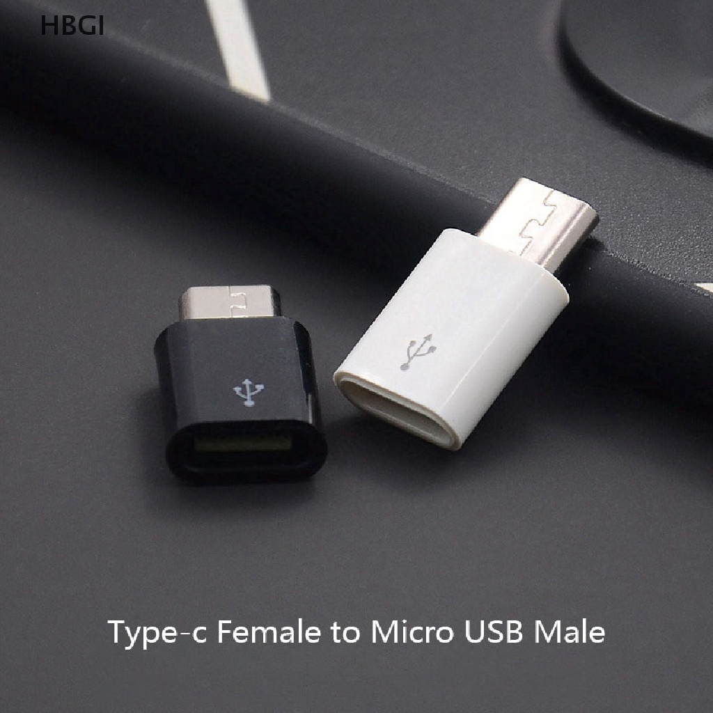 HBGI> 1Pcs Type C Female To Micro USB Male Converter Connector for Android Phone Adapter HOT