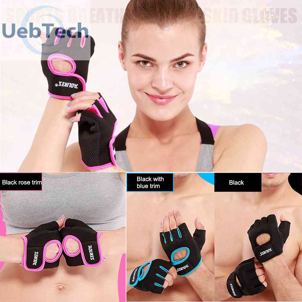 Găng Tay Thể Thao Nửa Ngón Chống Trượt