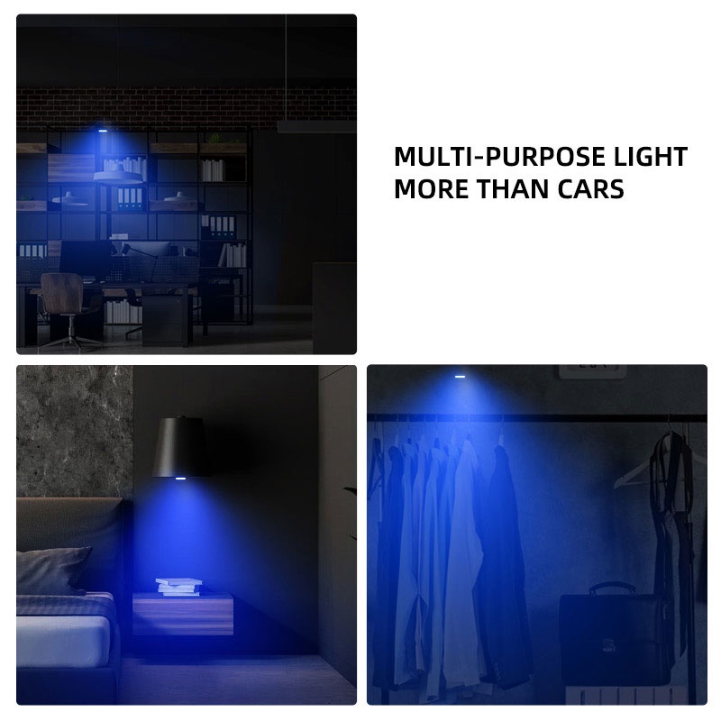 1 Đèn led Từ Tính Cảm Ứng USB Đa Năng Dành Cho Xe Hơi