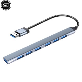 Bộ Chia USB 3.0 2.0 7 Cổng 5Gbps Tốc Độ Cao Cho Máy Tính