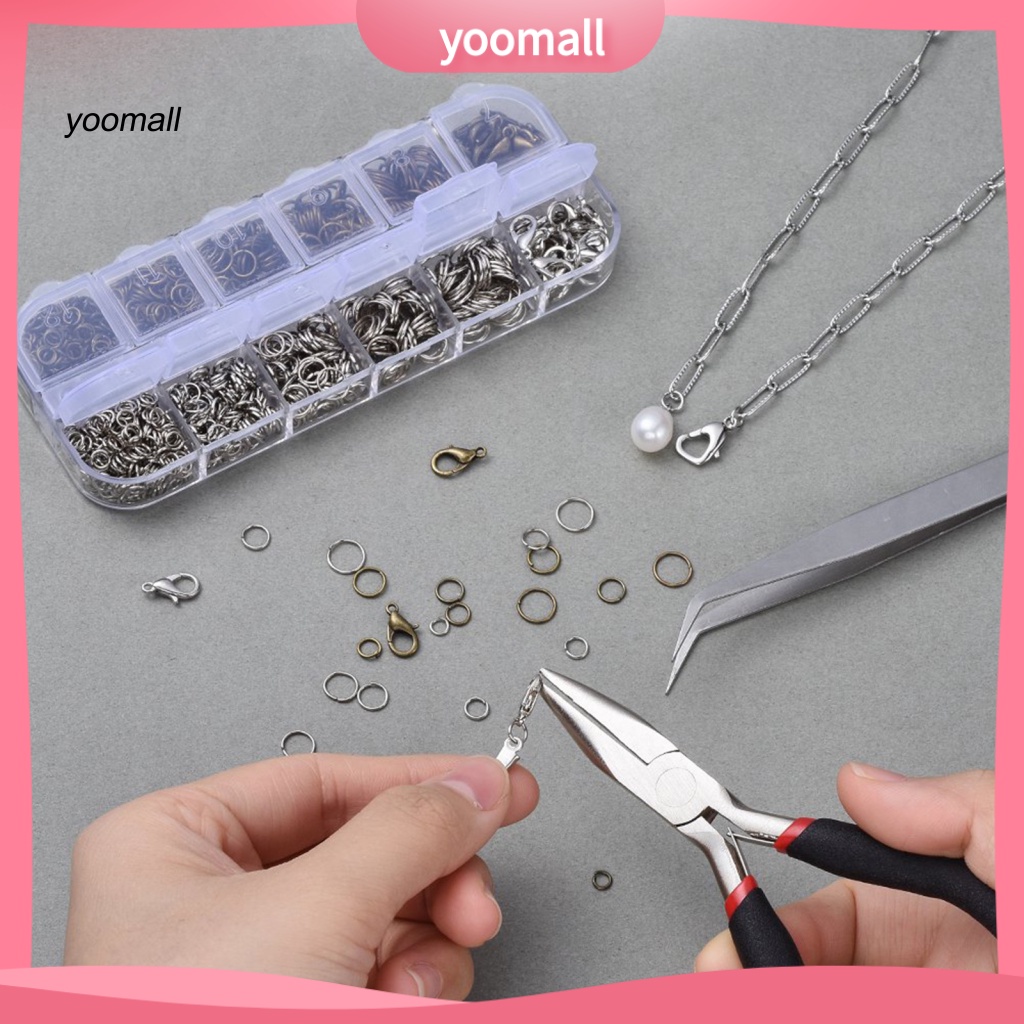 Bộ Nhẫn Kim Loại Nhỏ Dùng Làm Trang Sức Thời Trang