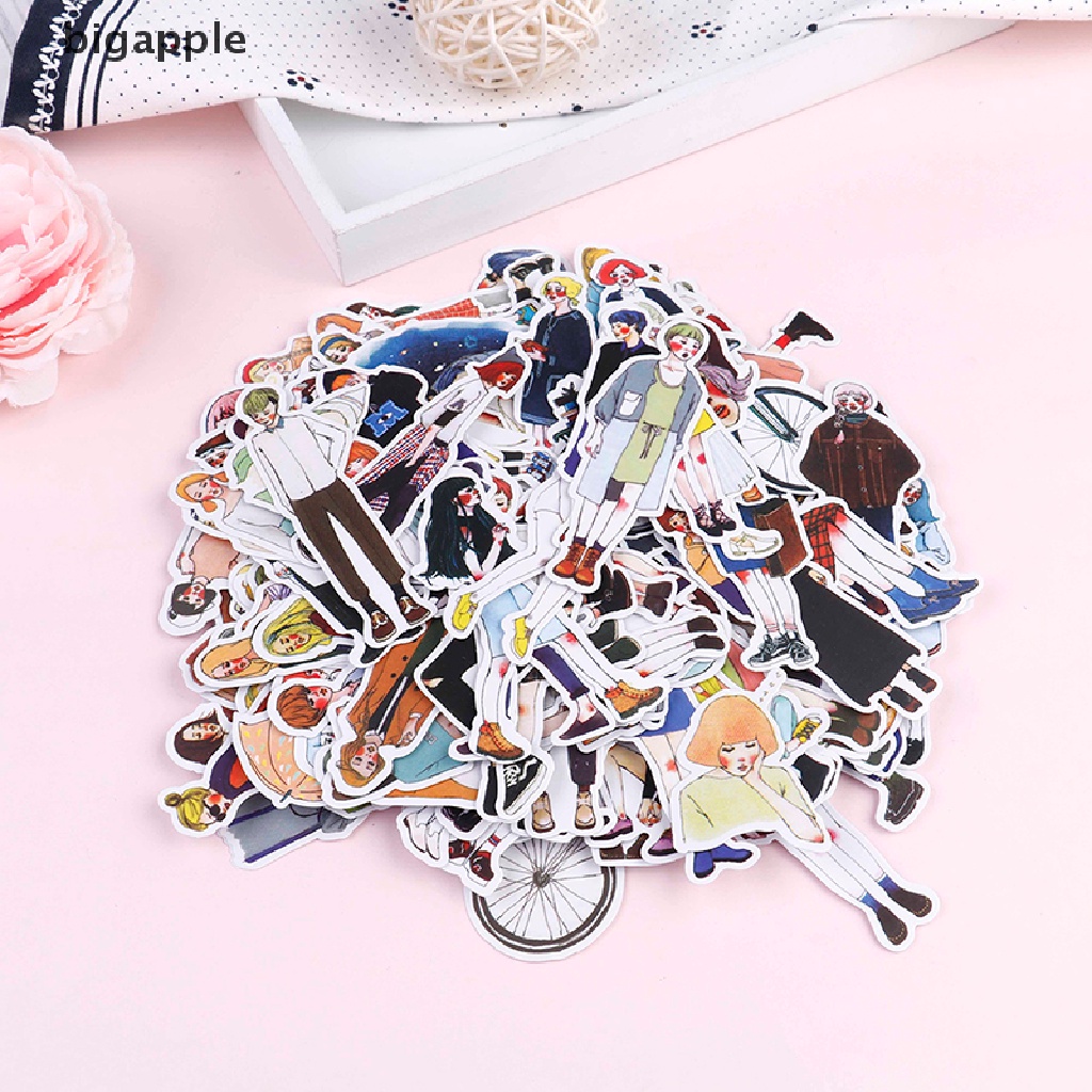 Bigapple 280 Cái / Gói Album Ảnh Nhật Ký Tự Trang Trí Sổ Tay Xinh Đẹp RDG