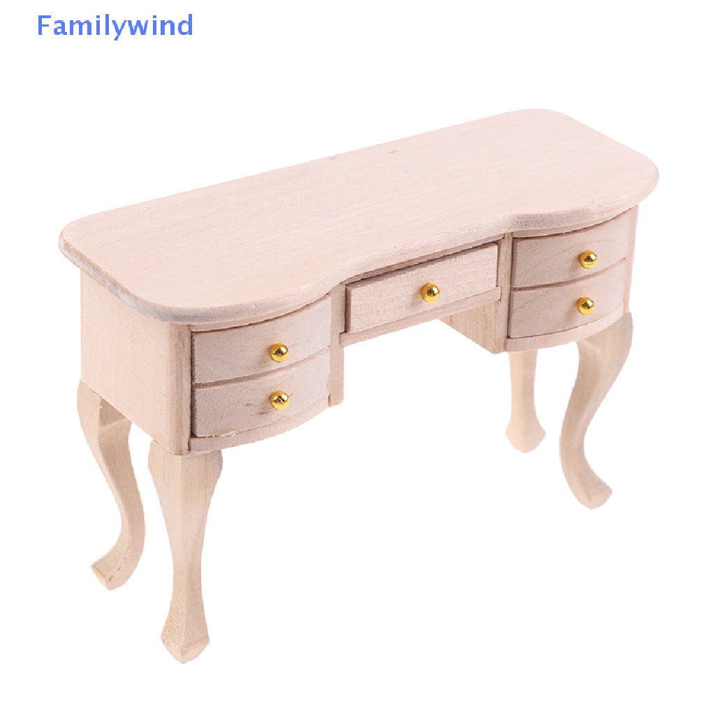 Bàn Trang Trí Nội Thất Cho Nhà Búp Bê Tỉ Lệ 1: 12