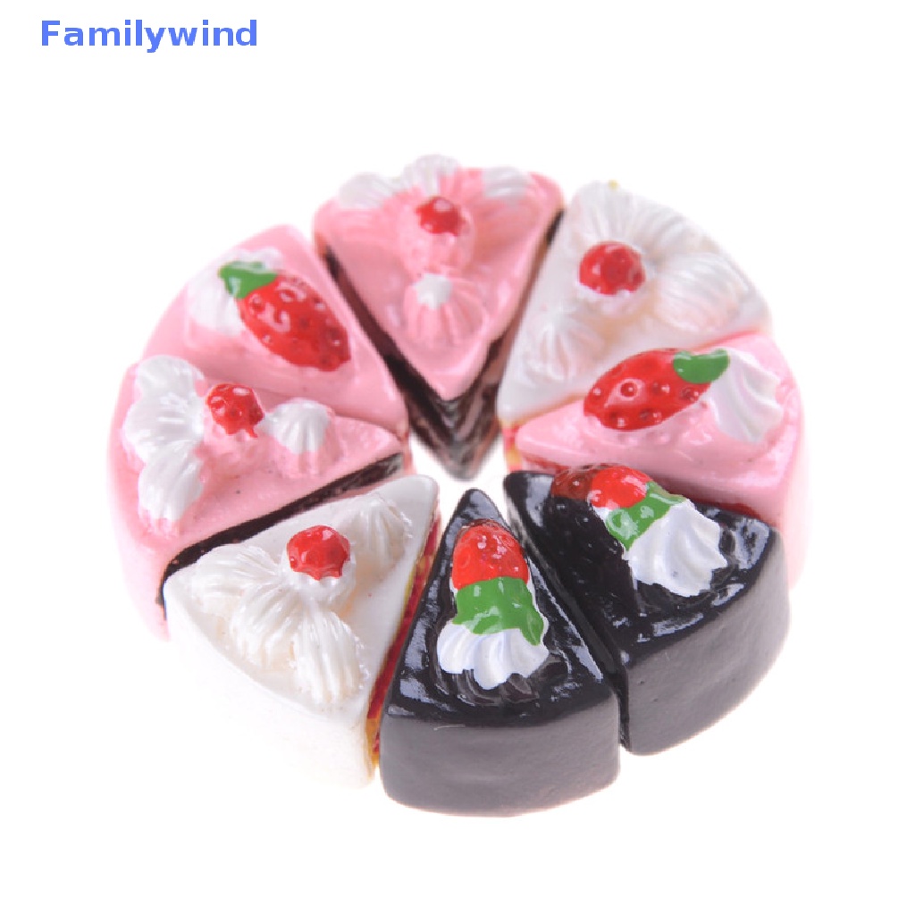 Set 2 Mô Hình Bánh Ngọt 1 / 12 Dùng Để Trang Trí Nhà Búp Bê