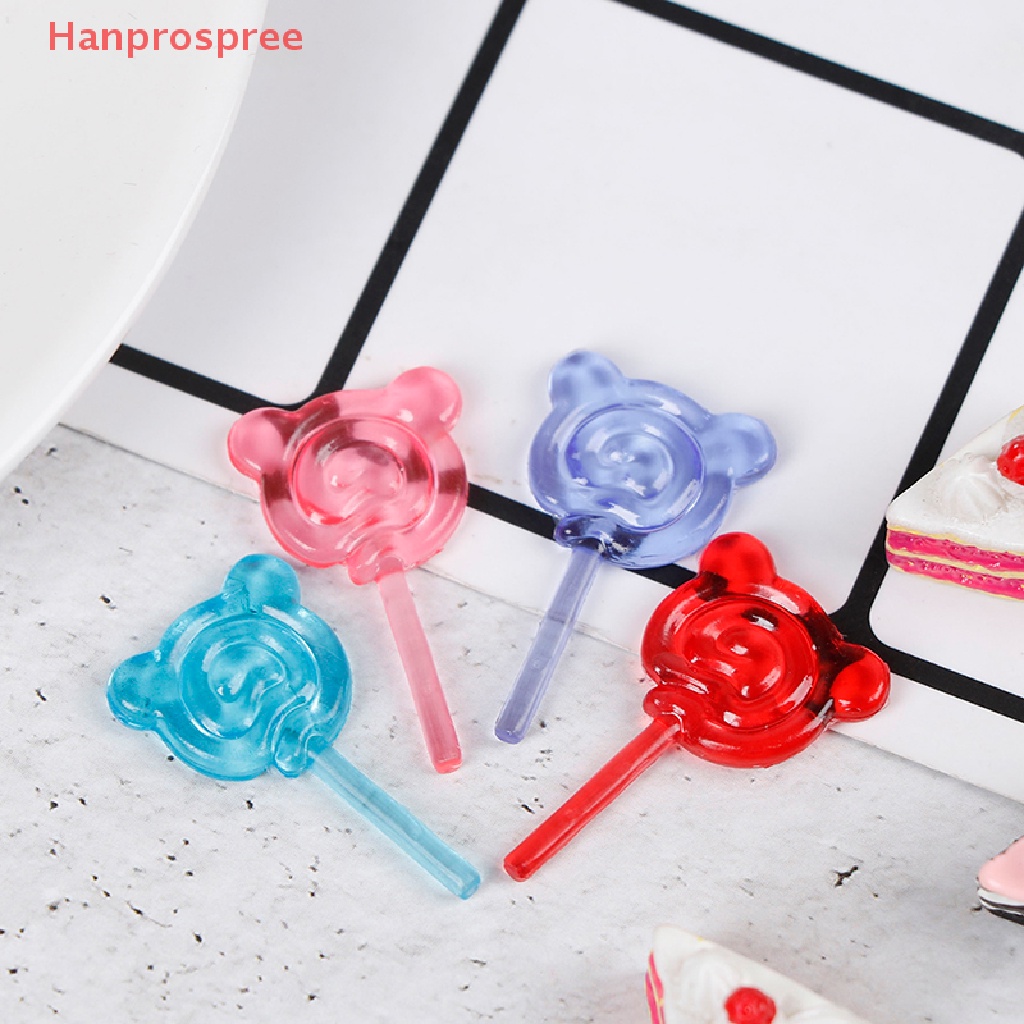 Bộ 6 Kẹo Lolipop Đồ Chơi Búp Bê Tỉ Lệ 1: 12