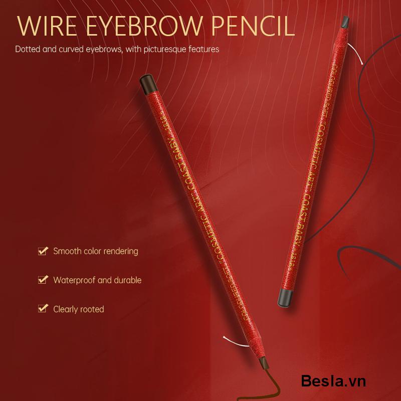 Bút Chì Kẻ Lông Mày Lõi Cứng Chống Nước Không Nhòe