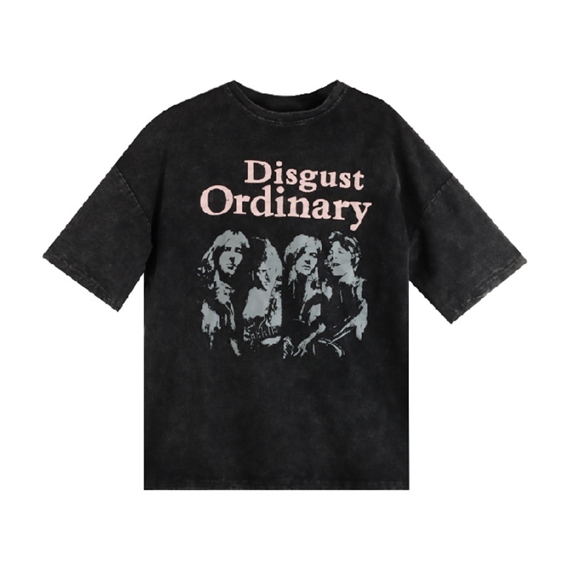 Áo Thun Tay Ngắn Phối Dây Rút In Họa Tiết Phong Cách Cổ Điển Thời Trang Mùa Hè Xinh Xắn Cho Nữ