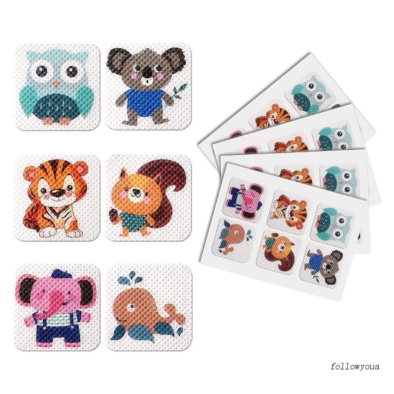 Set 60 Miếng Dán Vá Côn Trùng Tiện Lợi Cho Người Lớn Và Trẻ Em