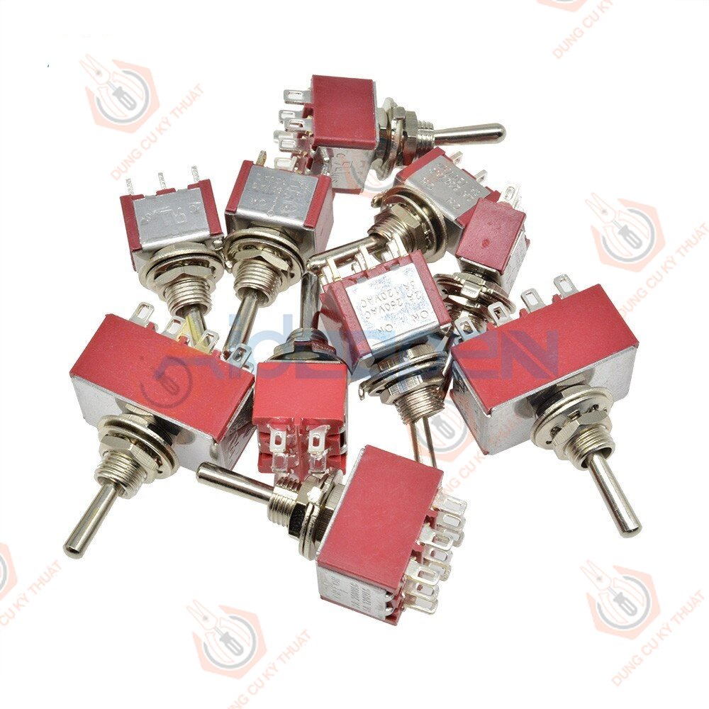 Công Tắc On-On , Công TắcOn-Off- On / 6 / 9 / 12 chân Mts 202 / 203 /303 / 4023 _ [Shop Dụng Cụ Kỹ Thuật]