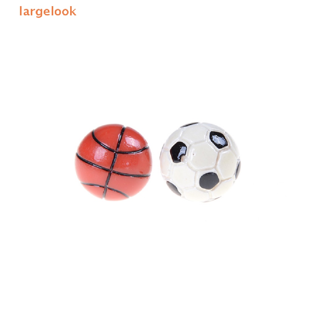 Quả Bóng Đá / Bóng Rổ Mini Tỉ Lệ 1: 6 / 1: 12 Trang Trí Nhà Búp Bê