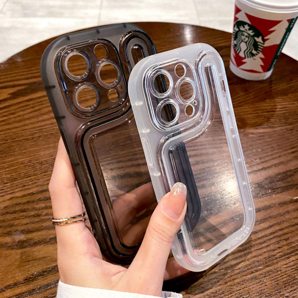 Ốp Điện Thoại TPU Mềm Trong Suốt Có Đệm Khí Chống Sốc Cho IPhone 11 12 13 14 Pro Max